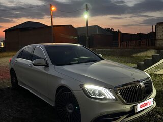 2015 Mercedes-Benz S-Класс 500 VI (W222, C217), белый, 3090000 рублей, вид 4