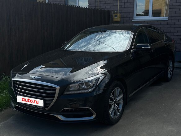 2017 Genesis G80 I, чёрный, 2699000 рублей - вид 1