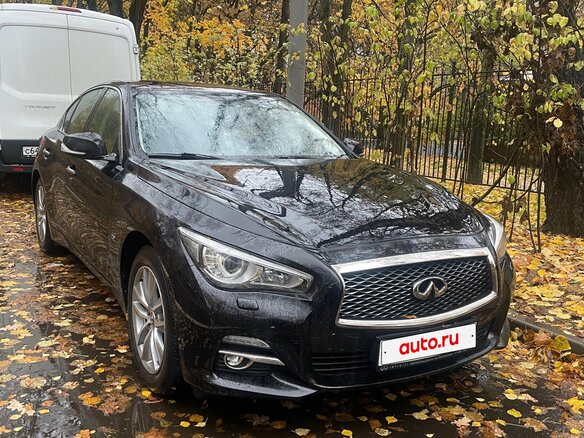 2014 Infiniti Q50 I, чёрный, 1940000 рублей - вид 1