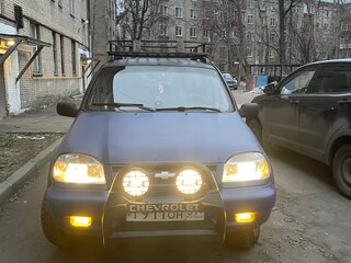 2005 Chevrolet Niva I, синий, 400000 рублей, вид 2