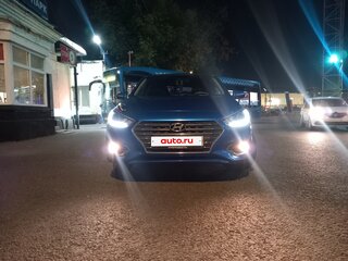 2019 Hyundai Solaris II, синий, 1280000 рублей, вид 4