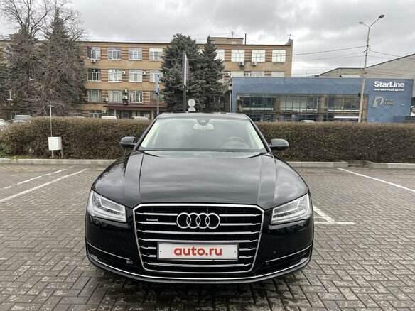 2016 Audi A8 Long III (D4) Рестайлинг, чёрный, 3300000 рублей - вид 1