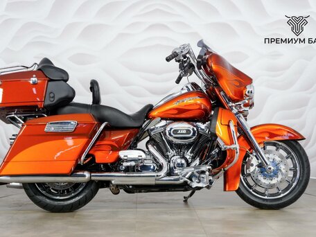 2010 Harley-Davidson CVO, оранжевый, 1210000 рублей, вид 1