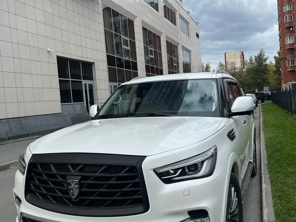 2018 Infiniti QX80 I Рестайлинг 2, белый, 5290000 рублей - вид 13