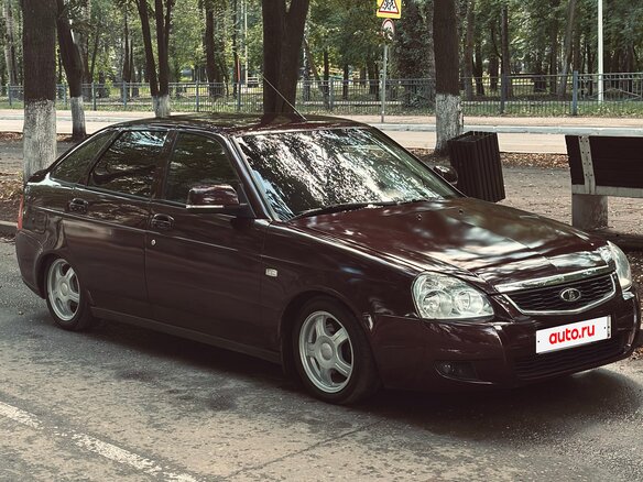 2009 Lada (ВАЗ) Priora I, пурпурный, 380000 рублей - вид 2