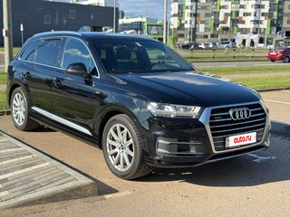 2018 Audi Q7 II (4M), чёрный, 4600000 рублей, вид 2