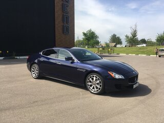 2014 Maserati Quattroporte S Q4 VI, синий, 3350000 рублей, вид 3