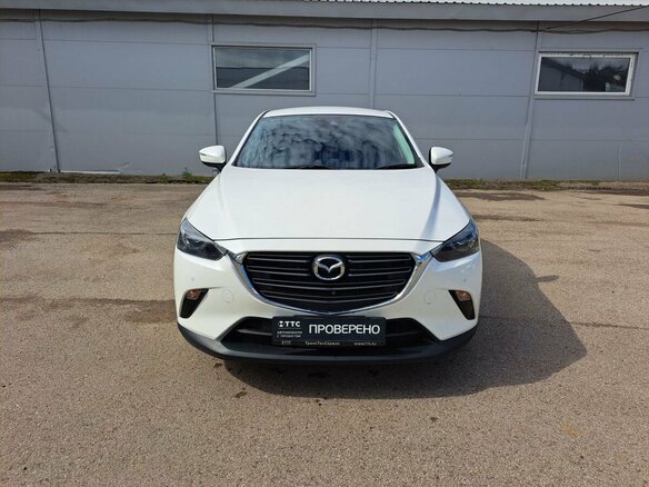 2021 Mazda CX-3 I Рестайлинг, белый - вид 1