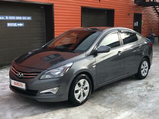 2016 Hyundai Solaris I Рестайлинг, серый, 650000 рублей, вид 1