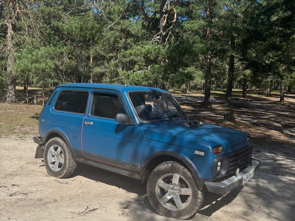 2004 Lada (ВАЗ) 2121 (4x4) I Рестайлинг, синий - вид 1