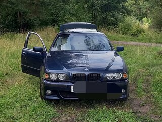 1998 BMW 5 серии 523i IV (E39), синий, 650000 рублей, вид 4