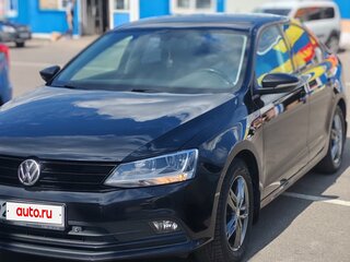 2015 Volkswagen Jetta VI Рестайлинг, чёрный, 890000 рублей, вид 1