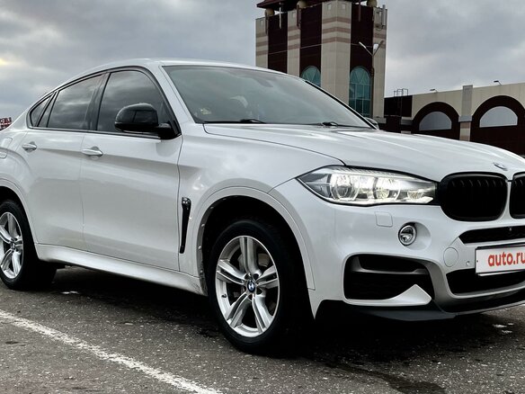 2016 BMW X6 M50d II (F16), белый - вид 18