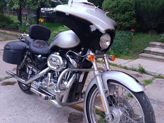 2003 Harley-Davidson Sportster 1200, серебристый, 690000 рублей, вид 2