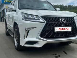 2013 Lexus LX 570 III Рестайлинг, белый, 4850000 рублей, вид 2