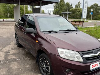 2013 Lada (ВАЗ) Granta I, красный, 250000 рублей, вид 4