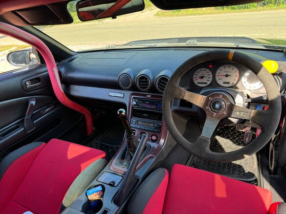 2002 Nissan Silvia VII (S15), красный, 4500000 рублей - вид 8