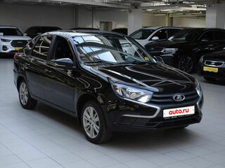 2022 Lada (ВАЗ) Granta I Рестайлинг, чёрный, 665000 рублей, вид 1