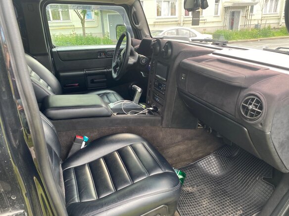 2004 Hummer H2 I, чёрный, 2000000 рублей - вид 17