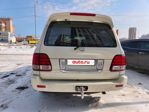 2005 Lexus LX 470 II Рестайлинг, бежевый, 2100000 рублей - вид 9