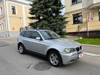 2004 BMW X3 30i I (E83), серебристый, 495000 рублей, вид 1