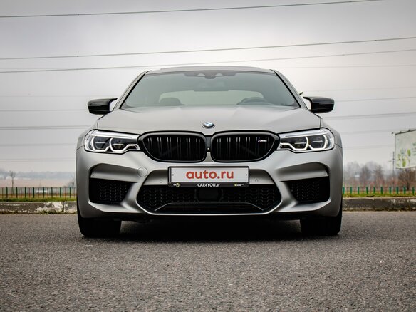 2019 BMW M5 Competition VI (F90), серый - вид 3