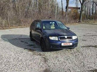 2004 Skoda Fabia I Рестайлинг, синий, 170000 рублей, вид 2