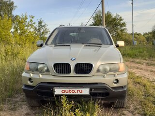 2001 BMW X5 3.0i I (E53), золотистый, 1250000 рублей, вид 2