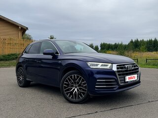 2019 Audi Q5 II (FY), синий, 3650000 рублей, вид 3