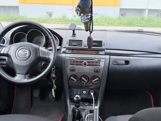 2007 Mazda 3 I (BK) Рестайлинг, чёрный, 480000 рублей, вид 3