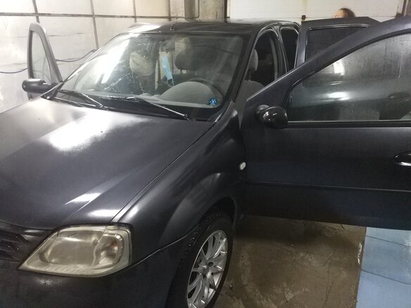 2009 Renault Logan I, серый - вид 8