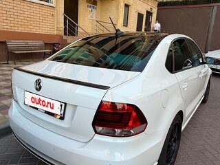 2018 Volkswagen Polo V Рестайлинг, белый, 1300000 рублей, вид 4