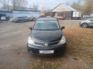 2012 Nissan Tiida I Рестайлинг, чёрный, 800000 рублей, вид 1