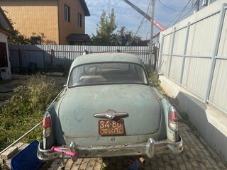 1957 ГАЗ 21 «Волга» 21Г, голубой, 80000 рублей, вид 3