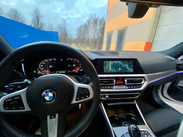 2019 BMW 3 серии 320d VII (G2x), белый - вид 3