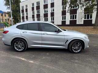 2018 BMW X4 20d II (G02), серебристый, 3750000 рублей, вид 4