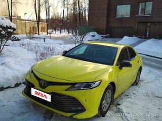 2018 Toyota Camry VIII (XV70), чёрный, 2300000 рублей, вид 1
