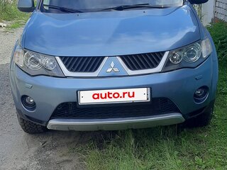 2007 Mitsubishi Outlander II, голубой, 1350000 рублей, вид 2