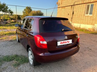 2009 Skoda Fabia II, красный, 617000 рублей, вид 4