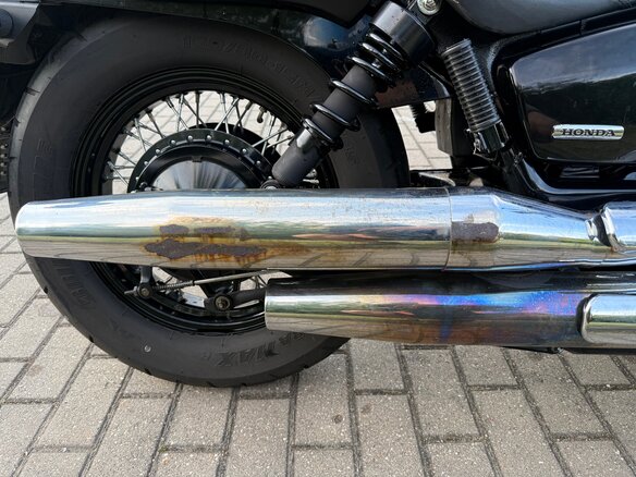 2011 Honda Shadow 750, чёрный, 470000 рублей - вид 6