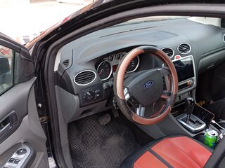 2008 Ford Focus II Рестайлинг, чёрный, 760000 рублей, вид 3