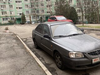 2004 Hyundai Accent ТагАЗ II, серый, 290000 рублей, вид 2