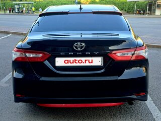 2021 Toyota Camry VIII (XV70) Рестайлинг, чёрный, 2750000 рублей, вид 5