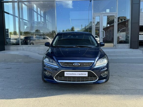 2010 Ford Focus II Рестайлинг, синий - вид 1