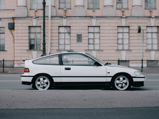 1992 Honda CR-X II, белый, 1400000 рублей, вид 2