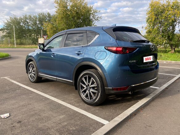 2017 Mazda CX-5 II, голубой, 2350000 рублей - вид 12