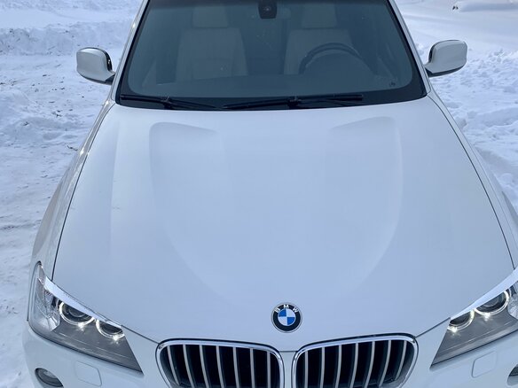 2012 BMW X3 35i xDrive II (F25), белый - вид 1