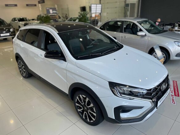2025 Lada (ВАЗ) Vesta SW Cross I Рестайлинг (NG), белый