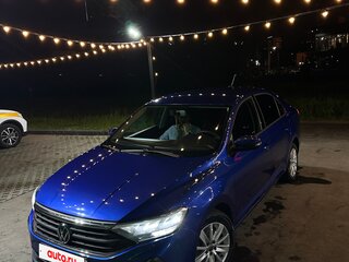 2020 Volkswagen Polo VI, синий, 1350000 рублей, вид 1