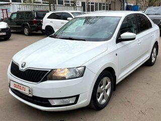 2015 Skoda Rapid I, белый, 960000 рублей, вид 3